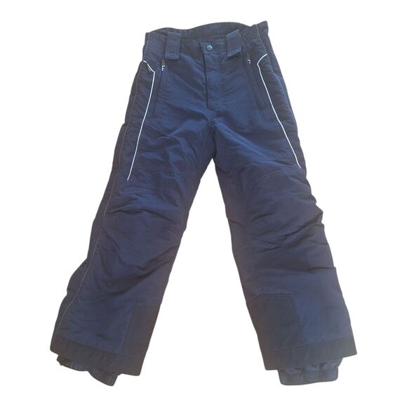 OberMeyer Competition Ski Pants Extended Wear Side Zip Juniors size 10 Black - Picture 1 of 16